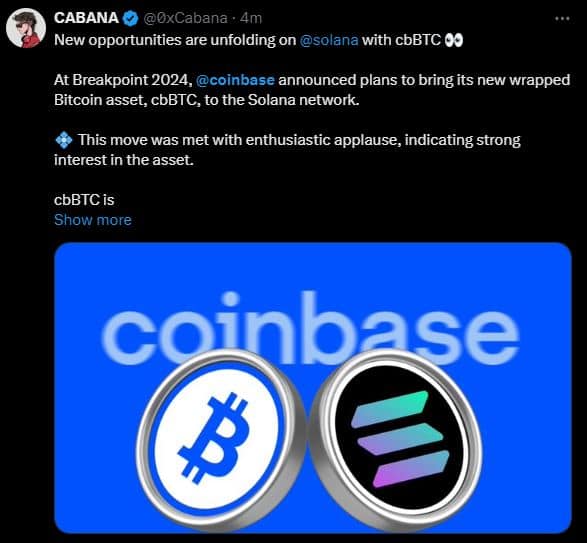 Coinbase x Solana