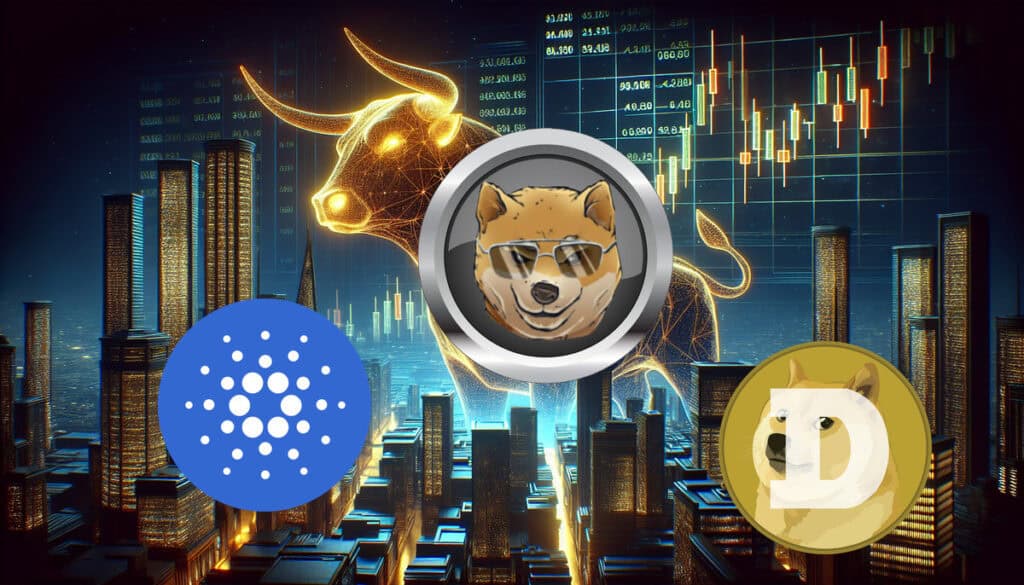 Cardano Breakout Alert: Bullish Symmetrical Triangle Signals Major Rally, While Dogecoin and DOGEN Set Sights on $1