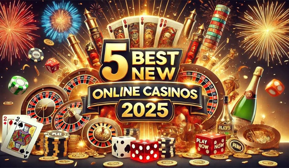 5 Best New Online Casinos 2025 : Brand New Real Money Online Casinos Listed!