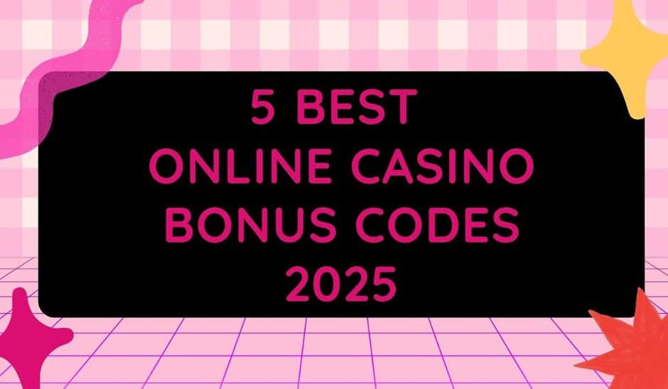 5 Best Online Bonus Casinos: Latest Bonus Codes 2025! Get Free Spins & Cashback Offers !